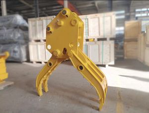 High Quality Customized Crane Made in China Huida Hdfg-08 Lumber Grapple Hydraulic Log Grapple