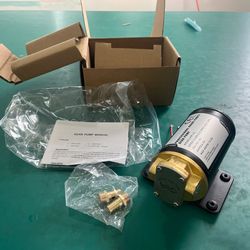 Mambaflo DC Fuel Transfer Gear Pump 12V 24V Self Priming Mini Oil Pump with Thermal Protection for Automotive Marine RV Diesel Gasoline & Gas Pump