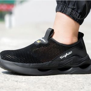 Industrial Summer Safety Shoes Mesh Upper Steel Toe Protective Work Shoes