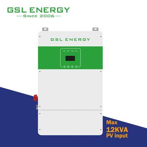 Gsl Energy New Design Split Phase Max 12kVA PV Input 48V 8kw Solar Inverter Hybrid Solar Power System for American Market