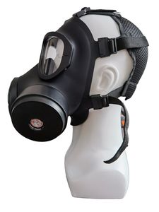 Full Face Cover Chemical Biological Protective Gas Mask with Activated Carbon Filter