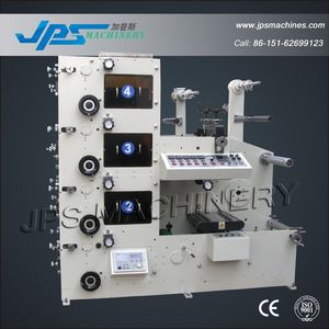Jps320-4c Auto Label Flexo Printing Machine