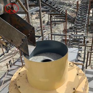 Limestone Crushing Vertical Shaft Impact Crusher in Quarry