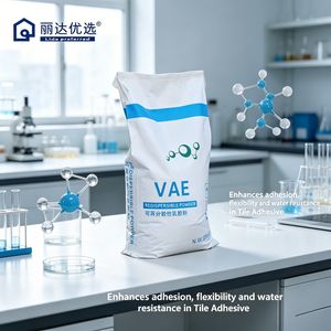 Premium Quality Redispersible Polymer Powder Rdp for Large Format Porcelain Tile Adhesive with Exceptional Slip Resistance and High Load Capacity