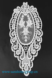 Fashion Design Embroidery Lace Mesh Patterns Neck Collar-031