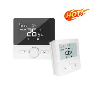 Smart WiFi Room Glass Design Non-Programmable Surface-Moutned Basic Gas Boiler Heating Thermostat