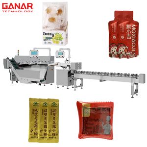 Automatic Stick Sachet Sorter Plastic Bag Sorting Counting Machine
