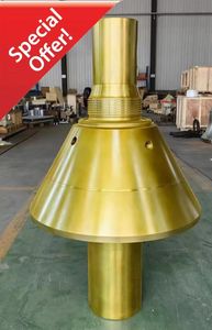Forging Steel CH660 Cone Crusher Parts Main Shaft Spindle Assembly