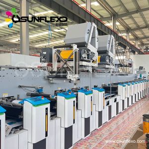 Energy Saving Multifunctional Flexo Printing Machine with Low Voc Emission Inks