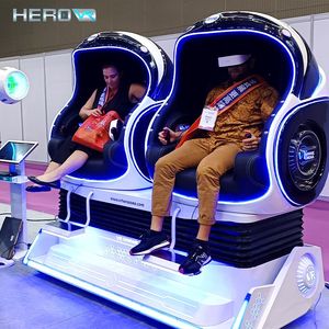 Herovr 2 Players Virtual Reality 9d Vr Egg Chair Simulator Vr Movie Games Cinema Equipment