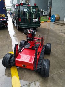 Durable Remote Control Firefighting Robot