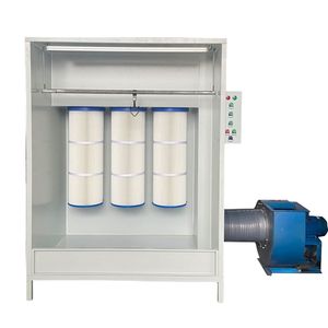 Small Manual Powder Coating Booth for DIY, Repair, or Small Batch Powder Coating