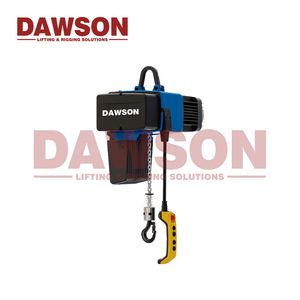 Dawson 125kg-2000kg Electric Chain Hoist with Hook, 0.125t-2t Industrial Electric Hoist