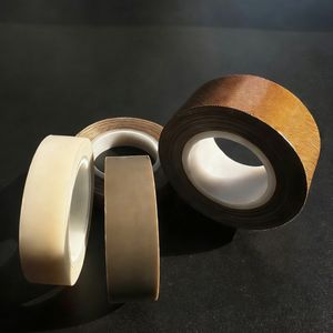 High Temperature PTFE Coated Tape Brown Electrical Cloth Wire Harness Felt Tape
