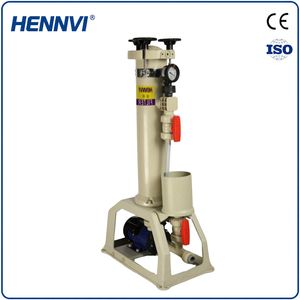 Industrial Chemical Filter Machine PVDF Acid Alkali Reststant Chemical Liquid Filter