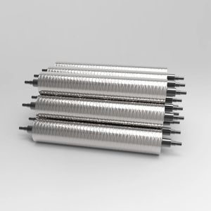 Aluminum Guide Roller Printing Press Conveyor Roller