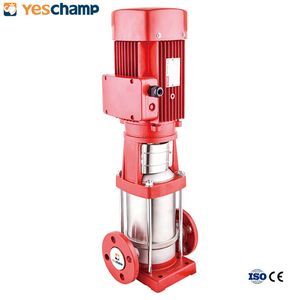 Stainless Steel Vertical Multistage Fire Pump From Yeschamp