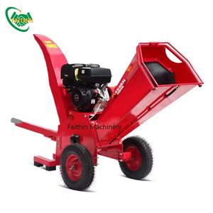 Attractive Design Wood Chipper Machines Compact Wood Chipper 6.5 HP Wood Chipper Shredder Machine