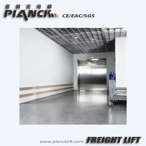 Practical Steel-Cab Shaftless Vvvf Freight Elevator for Malls