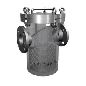 High Flow Basket Strainer for Industrial Water Treatment Plant