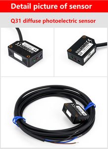 Luoshida Sensor Q31 High Quality Hot Selling Square Diffuse Photoelectric Sensor