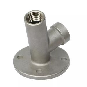 304 Stainless Steel Flange Balustrade Stair Handrail Accessories Stainless Wall Flange