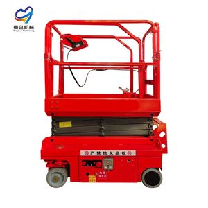 Battery Powered 220V Mobile Electric Self-Propelled Hydraulic Scissor Lift Platform Table CE