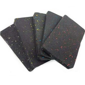 10mm-50mm Thick Rubber Tile/ Rubber Flooring /Rubber Mat for Gym, Square 500mm*500mm 1000mm*1000mm