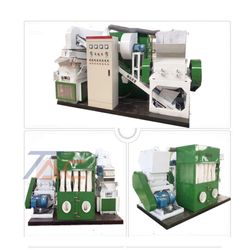 High Capacity Copper Wire Granulator with Vibrating Table