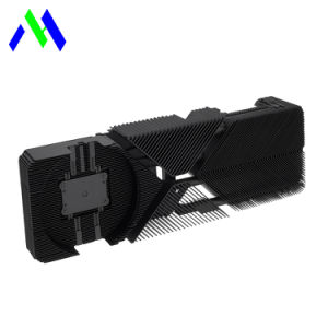 Customized 6000 Series Aluminium Anodized Industrial CNC Extrusion Heat Sink Profile