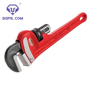 Pipe Wrench Professional Heavy Duty Adjustable Pipe Wrench for Mining Work