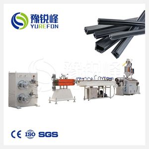Mold Customized Fully Automatic PVC White/Black Soft PVC Plastic Refrigerator Door Gasket Extruder with PLC Control System