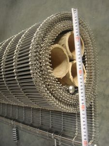 Architectural and Decorative Wire Mesh Facades--Tec-Sieve Multi-Barrette Weave/Cable Mesh System