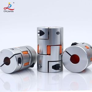 Aluminum Alloy Flexible Coupler Bore Shaft Coupling Jaw Coupling