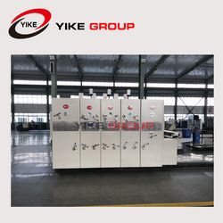Carton Box Automatic Feeder Flexo Printer Slotter Die Cutter Machine / Corrugated Carton Box Packing Machine