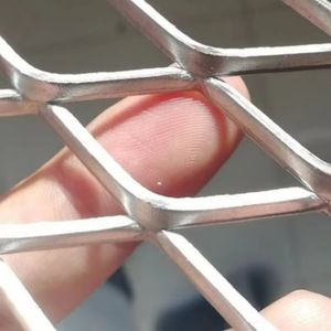 Aluminum Stainless Steel Galvanized Steel Expanded Metal Mesh