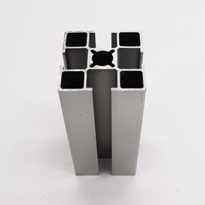 Black 6060 Square Aluminium Profile Extrusion