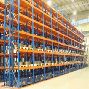 Industrial Warehouse Storage Solutions with Heavy-Duty Metal Selective Pallet Racks Here