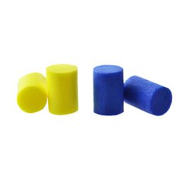 Earplug PU with Box Yellow or Blue