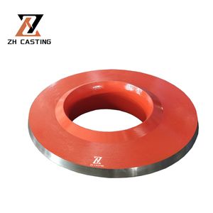 Slurry Pump Parts Front Plate Volute Casting Impeller Rubber Frame Plate Liner