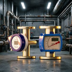 Metal Tube Rotameter Digital Type Variable Area Flowmeter with LCD Display