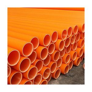 Mpp Orange Conduit Heat Resistant Insulated Modified PP Power Cable Protection Pipe