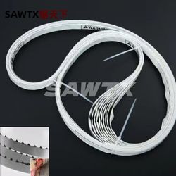 3248X0.6X19 Frozen Beef Leg Bone Band Saw Blade Large Abattoir Saw Blade Manufacturer