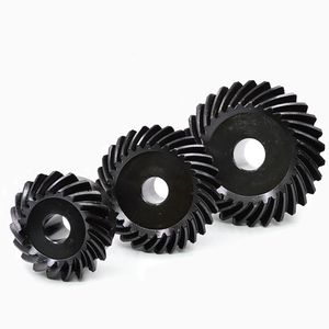 Carbon Steel Spiral Bevel Gear Industrial Steel Teeth Straight Casting Hobbing Forging Spiral Bevel Gears