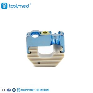 Cervical Titanium Peek Cage (2 Locking Screws) for Hospital Orthopedic Implants
