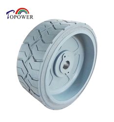 Non Marking Solid Tire Scissor Lift Aerial Platform Tire Solid Tire 12X4.5 for Genie Scissor Lift GS 1530 1532 1930 1932