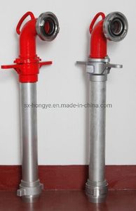 Storz Type Aluminum Alloy Outdoor Fire Hydrant Single Head Standpipe European 2.5"~4"
