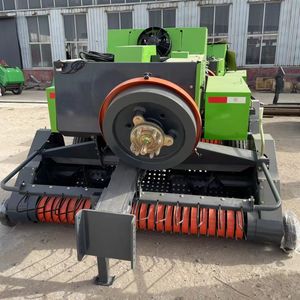 Tractor Mounted Grass Straw Corn Stalks Compact Mini Square Round Baler for Farm Using