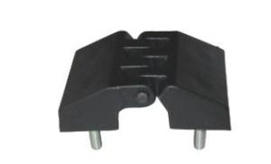 Heavy-Duty Flat Hinge with Threaded Stud for Industrial Use