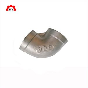 1/8" Inch Stainless Steel 304 316L 90 Degree Long Pipe Joint Elbow